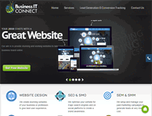 Tablet Screenshot of businessitconnect.com